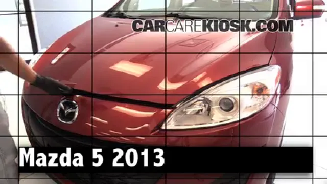 2013 Mazda 5 Sport 2.5L 4 Cyl. Review